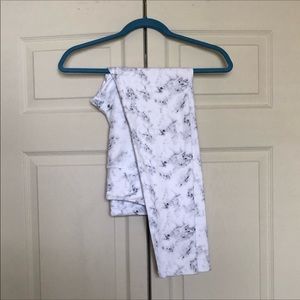 Jed North marble workout legging. Size Large